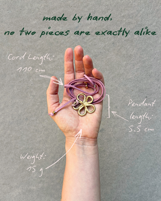 Flower pendant